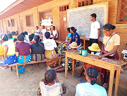 Projet à Sakalalina soutenu par Partage sans Frontières
